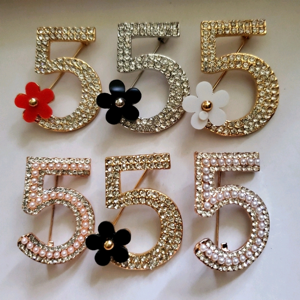 Fashion Brooches #5 | Lot of 6